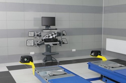 3D стенд для регулировки развала-схождения